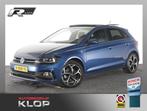 Volkswagen Polo 1.0 TSI R-line 2X | NL-auto | panoramadak |, Stof, Gebruikt, Euro 6, Blauw