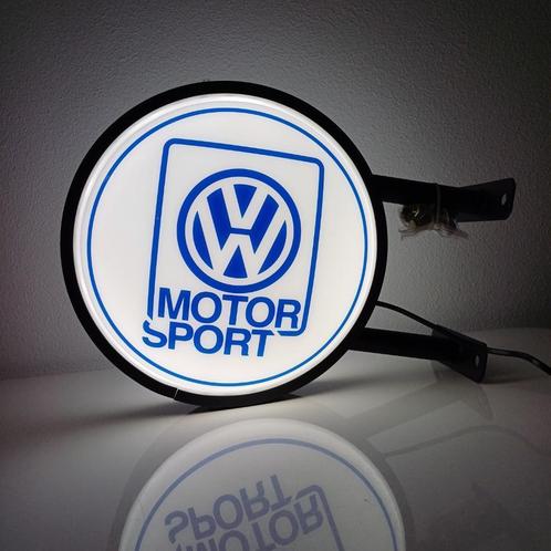 Verlicht muurbord / lichtbak van VOLKSWAGEN Motorsport, Verzamelen, Merken en Reclamevoorwerpen, Gebruikt, Lichtbak of (neon) lamp