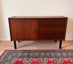 200 EUR! Vintage lowboard dressoir - Simpla Lux Teak fineer, Huis en Inrichting, Kasten | Dressoirs, Ophalen, Gebruikt, 50 tot 100 cm