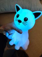 LED Lampje Poes - Wisselende Kleuren, Ophalen of Verzenden, Zo goed als nieuw, Lamp