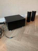 Loewe subwoofer + 2 speakers, Gebruikt, 70 watt of meer, 5.1-systeem, Overige spelers