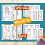 Kleurplaten Sinterklaas en Kerst, Verzenden, Nieuw, Knutselen