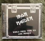 IRON MAIDEN 2 CD LIVE MUNICH GERMANY 1983 LIMITED EDITION, Cd's en Dvd's, Ophalen of Verzenden, Zo goed als nieuw