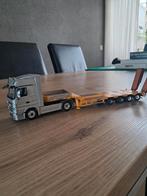 Trekker  trailer  mercedes, Hobby en Vrije tijd, Modelauto's | 1:50, Ophalen of Verzenden, Zo goed als nieuw, Bus of Vrachtwagen