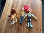 Oude Vintage Toy story poppen pratende Woody Jessie Bullseye, Ophalen of Verzenden, Overige figuren, Gebruikt, Beeldje of Figuurtje