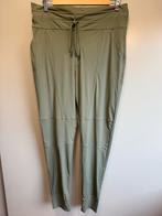G-Maxx khaki groene travelstof broek | met zakken | maat L, Maat 42/44 (L), Ophalen of Verzenden, Zo goed als nieuw, Lang