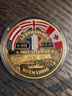 D-Day Herdenkingsmunt - Normandië 1944, Postzegels en Munten, Ophalen of Verzenden, Overige landen, Losse munt