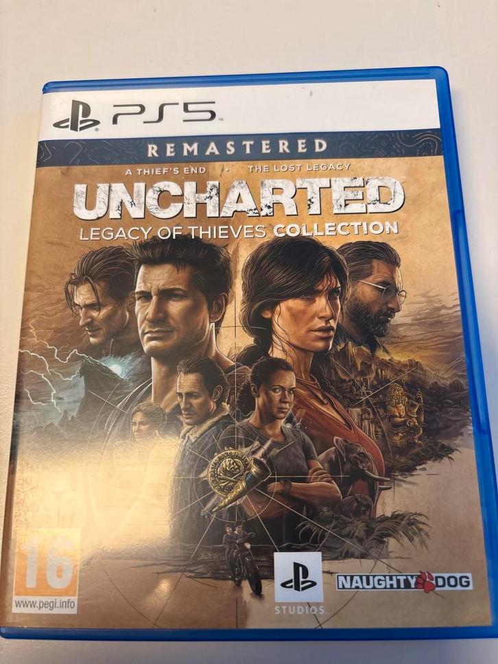 Uncharted: Legacy of Thieves Collection - PS5, Spelcomputers en Games, Games | Sony PlayStation 5, Zo goed als nieuw, Ophalen of Verzenden