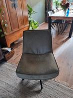 Dimehouse Draaifauteuil, groen eco leer, Huis en Inrichting, Ophalen, Zo goed als nieuw, Overige kleuren, Industrieel