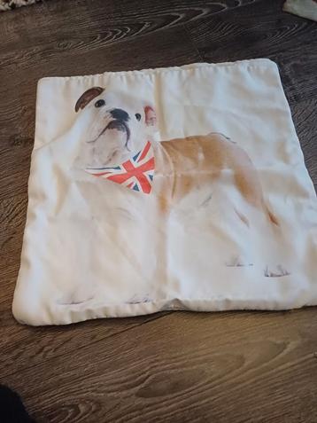 Kussenhoes Bulldog Union Jack  beschikbaar voor biedingen