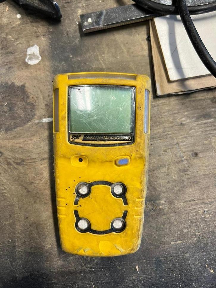 GasAlertMicroClip X3, Doe-het-zelf en Verbouw, Meetapparatuur, Gebruikt, Multimeter, Ophalen of Verzenden