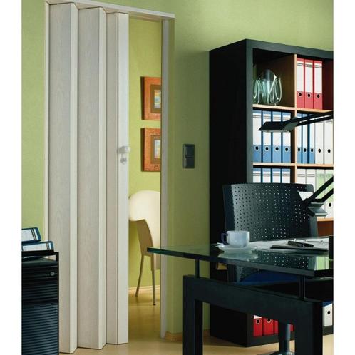 -12% Marley President vouwdeur wit essen 86x205 cm, Huis en Inrichting, Stoffering | Gordijnen en Lamellen, Nieuw, 200 cm of meer