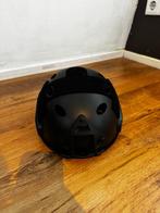Zwarte FAST helm, Ophalen of Verzenden, Landmacht, Nederland, Helm of Baret