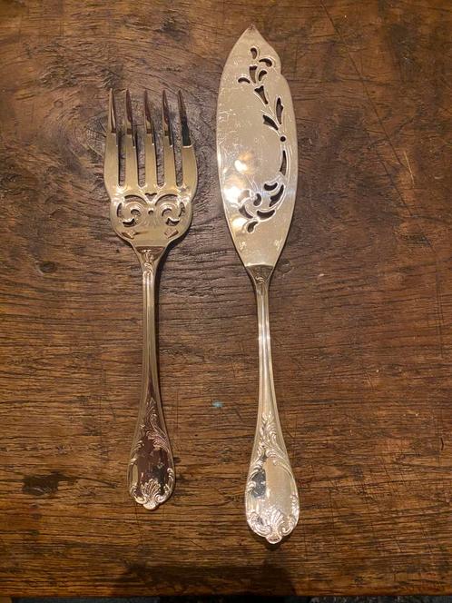 Christofle Marly visserveer set, nieuw!, Antiek en Kunst, Antiek | Bestek, Ophalen of Verzenden