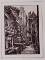 Zevenkattengang Amsterdam - Wenckebach 1970, Antiek en Kunst, Kunst | Etsen en Gravures, Ophalen of Verzenden