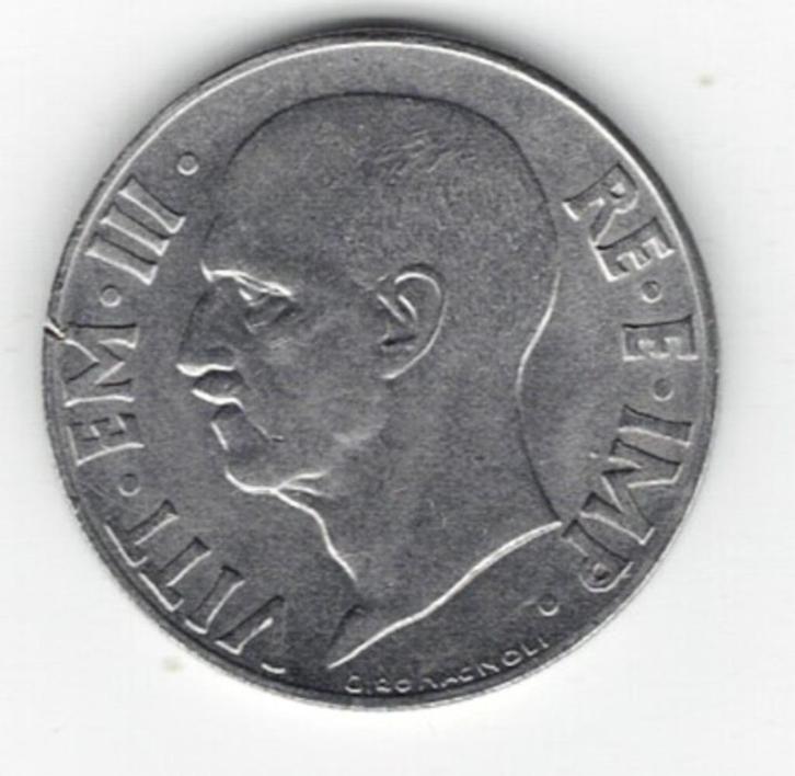 25-2007 Italie 20 centesimi 1940, Postzegels en Munten, Munten | Europa | Niet-Euromunten, Losse munt, Italië, Verzenden