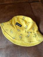 Gele KÜANG Panama hoed met bananen, Ophalen of Verzenden, Zo goed als nieuw, KÜANG
