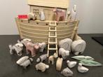 Houten boot met dieren (Ark van Noah), Ophalen of Verzenden, Zo goed als nieuw