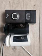 Ring deurbel met 2 camera's, Ophalen of Verzenden, Gebruikt