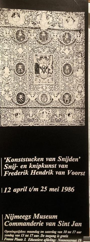 Snij- en knipkunst van Frederik Henderik van Voorst