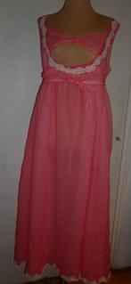 vintage nachthemd  maat :  44, Ophalen of Verzenden, Roze, Nachtkleding
