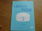 LIDOVE PISNE - 20 STUKJES VOOR ACCORDEON, Ophalen of Verzenden, Gebruikt, Accordeon