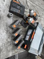 Protool (festool) accuboormachine 2 stuks, Doe-het-zelf en Verbouw, Verzenden, Gebruikt, Boor- en Schroefmachine