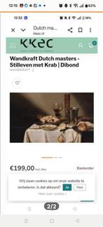 Stilleven de oude meesters, Ophalen, Nieuw, Schilderij, 75 cm of meer