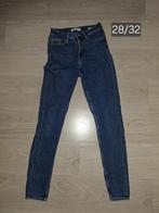 Skinny spijkerbroek jeans 28/32 blauw, Ophalen of Verzenden, Gedragen, Blauw, W28 - W29 (confectie 36)