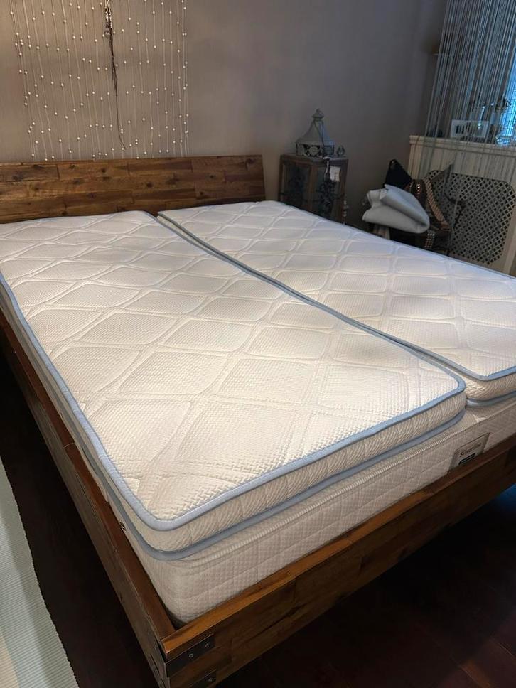 Twee Toppers 80x200 - Zo Goed Als Nieuw, Huis en Inrichting, Slaapkamer | Bedden, Zo goed als nieuw, Eenpersoons, 80 cm, 200 cm