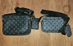 Trio messenger, Ophalen of Verzenden, Nieuw, Zwart, Leer