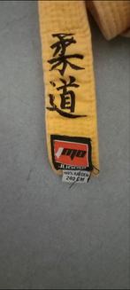Judo gele band 240 cm, Ophalen of Verzenden, Zo goed als nieuw, Judo