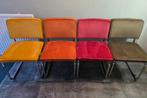 Zeer nette Zuiver ridge rib 4 kleuren eetkamerstoelen, Huis en Inrichting, Stoelen, Ophalen, Zo goed als nieuw, Overige kleuren