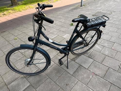 Cortina E-U Dames Elektrische fiets, Fietsen en Brommers, Elektrische fietsen, Gebruikt, Cortina, 50 km per accu of meer, Ophalen
