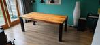 Rustieke mangohouten tafel, Huis en Inrichting, Tafels | Eettafels, Ophalen, Gebruikt, Mangohout, 200 cm of meer
