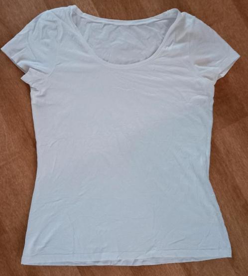 T- shirt wit maat XL in nieuw staat, Kleding | Dames, T-shirts, Zo goed als nieuw, Maat 46/48 (XL) of groter, Wit, Korte mouw