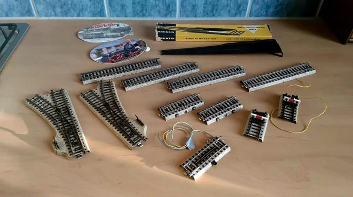 Marklin rails opruimprijs  19.50, Hobby en Vrije tijd, Modeltreinen | Overige schalen, Gebruikt, Rails, Wisselstroom, Märklin