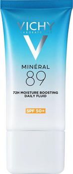 Vichy Minéral 89 72U Hydraterende Fluïde SPF50+ 50ml, Verzenden, Nieuw, Gehele gezicht, Verzorging