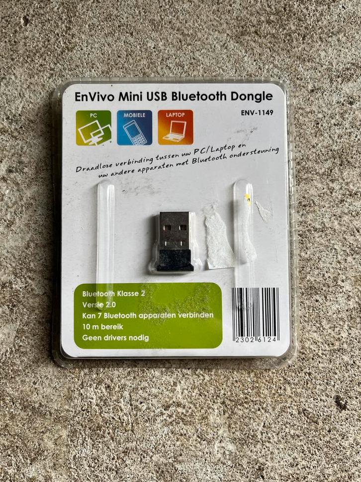 EnVivo Mini USB Bluetooth Dongle - Nieuwstaat, Computers en Software, Overige Computers en Software, Zo goed als nieuw, Ophalen of Verzenden