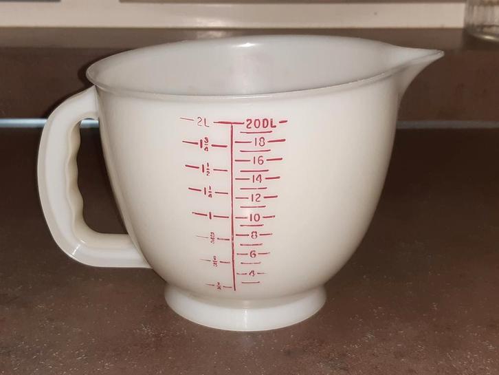 Tupperware vintage maatbeker 2 ltr, Huis en Inrichting, Keuken | Tupperware, Schaal, Ophalen of Verzenden