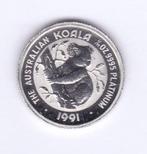 Australië 15 dollars 1991 Koala van 1/10 ounce PLATINA, Postzegels en Munten, Edelmetalen en Baren, Ophalen of Verzenden, Platina