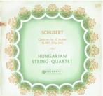 Schubert Hungarian String Quartet Quartet in G major, Kamermuziek, Ophalen of Verzenden, Zo goed als nieuw, Romantiek