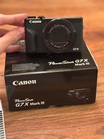 Canon PowerShot G7X Mark III - Compactcamera, Ophalen of Verzenden, Zo goed als nieuw, Canon, 4 t/m 7 keer
