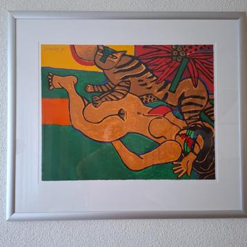 Guillaume Corneille Le Tigre Amoureux 1996 beschikbaar voor biedingen