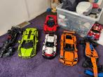 Modelauto’s namaak-LEGO, zie foto’s, Kinderen en Baby's, Ophalen of Verzenden, Zo goed als nieuw, Complete set