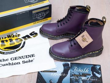 dr Martens Made In England 1460 paars, maat 38,5  beschikbaar voor biedingen