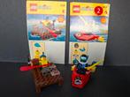Lego minifig System Shell Jet Ski Race Auto Racecar Raft, Ophalen of Verzenden, Zo goed als nieuw, Complete set, Lego