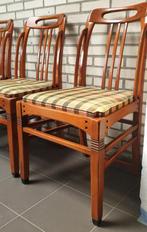 4 Schuitema jugendstil eetkamer stoelen, Ophalen