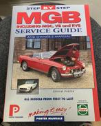 MGB Step by Step Service Guide & Owner’s Manual, Ophalen of Verzenden, Zo goed als nieuw, Lindsay porter