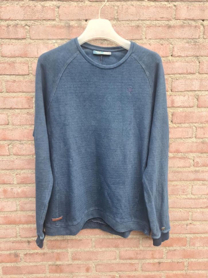 In Goede Staat!! - Cast Iron - Trui, Maat XXL., Kleding | Heren, Truien en Vesten, Gedragen, Overige maten, Blauw, Ophalen of Verzenden